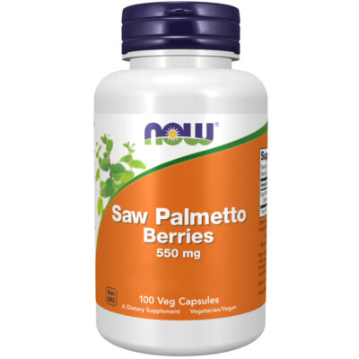 Now Foods, Saw Palmetto Berries, 550mg, 100 Veg.Kapseln - Blitzversand