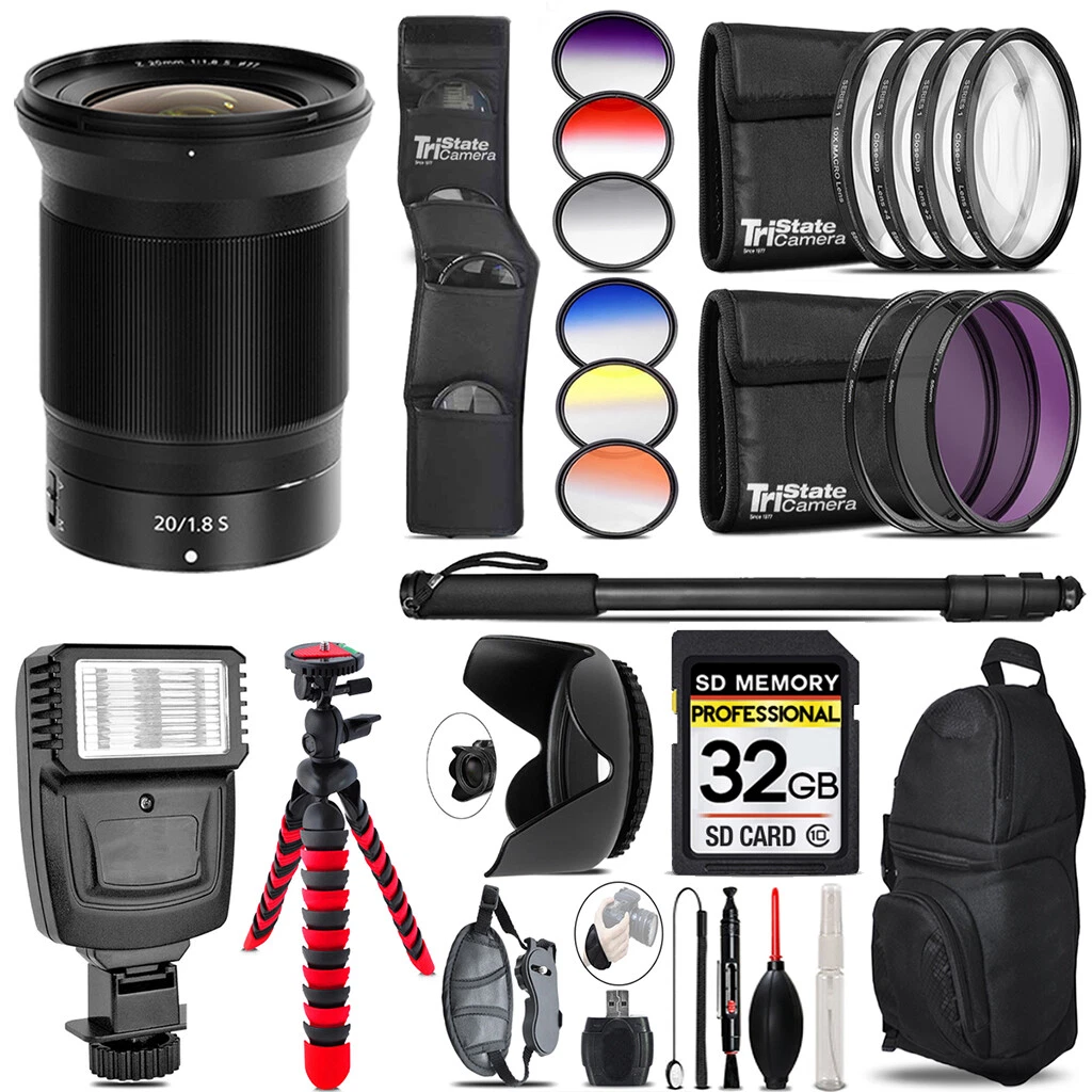 Nikon f/1.8 Camera Lenses 20mm Focal for sale | eBay