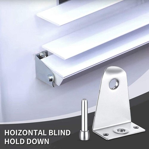 Metal Hold Down Brackets and Pins, Blind Brackets Blind Holder Replacement - Picture 5 of 12