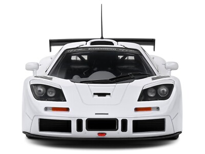 1996 MCLAREN F1 GTR SHORT TAIL WHITE 1/18 DIECAST MODEL CAR BY