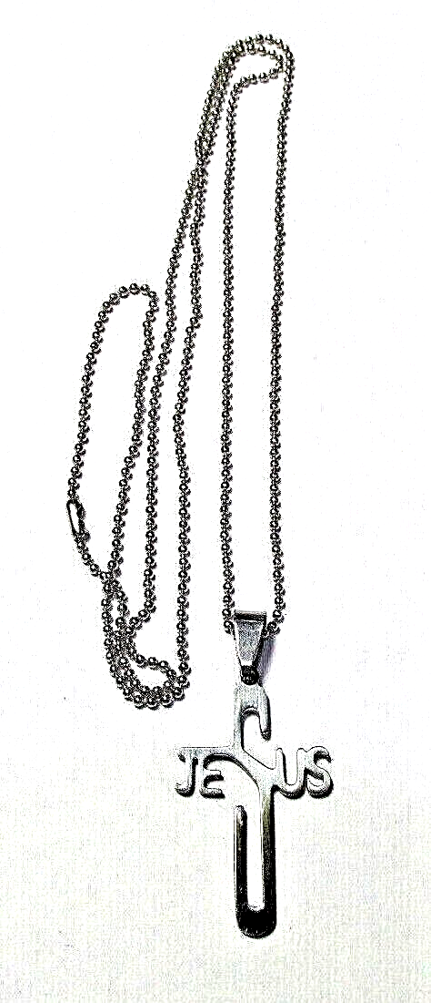 アクセサリー vintage silver925 Jesus cross necklace S7e20f2aad0d34704b78690381bcf0