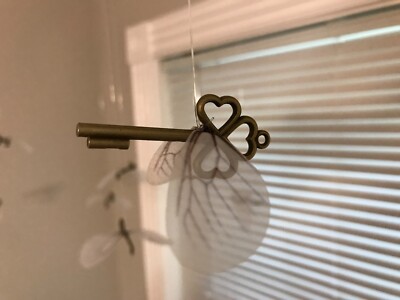 ~7 Keys~ Magical, Harry Potter Flying Keys, Bronze Tone, Wizard Party Decor !
