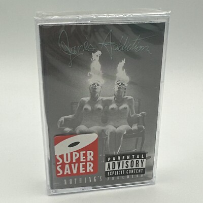 Jane's Addiction Nothing's Shocking Sealed Cassette Perry Farrell Dave Navarro