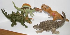 Jurassic World Park Mini Figures Dino Lot of 4 Dinosaurs Blind Bag Mattel