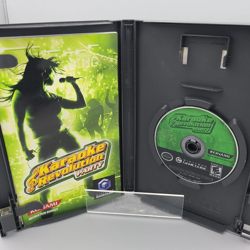 Karaoke Revolution Party (Nintendo GameCube, 2005) Complete - Image 2 of 3