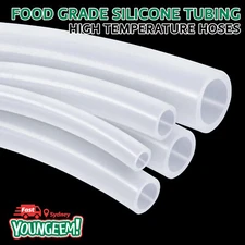 Silicone Tubing Food Grade High Temp Soft Hose Home Brewing Water Milk Pump Pipe