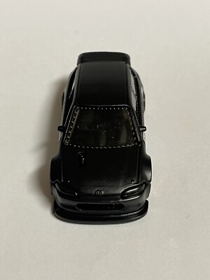 HOT WHEELS 2024 Factory Custom Matte Black Honda Civic