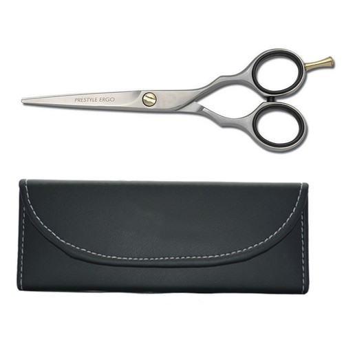 Barbar Hair Prestyle Ergo & Plus Silver Ice Professional Hairdressing Scissors