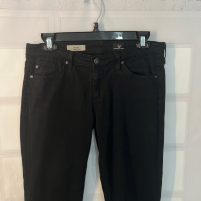 AG The Stilt Cigarette Jeans Black 30