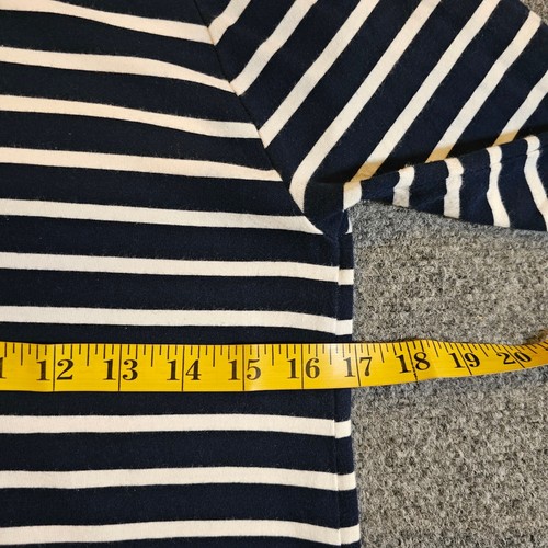 Abito donna Lauren Ralph Lauren taglia media blu a righe aderente elasticizzato nautico - Foto 5 di 8