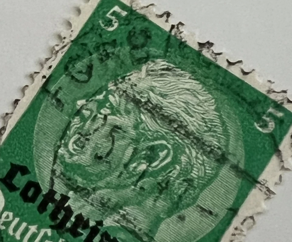 ALEMANIA LOTHRINGEN 1940 SELLO ORIGINAL #N45 CON FORBACH SON SOTN CANCELAR Foto 2 de 3