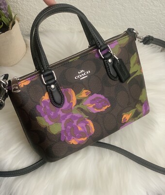 Coach Mini Gallery Crossbody Leather Satchel NWT CL657 Women's