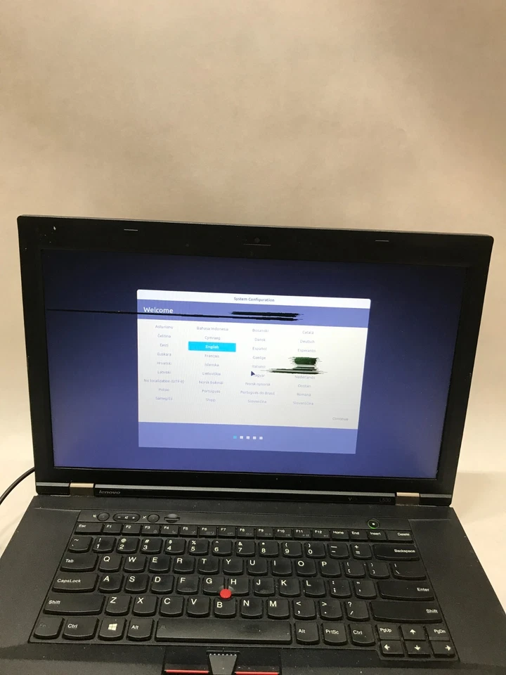 Lenovo ThinkPad L530 15" Intel Core i5 4GB RAM 500GB HDD Linux Mint BAD LCD - DW - Image 2 of 4