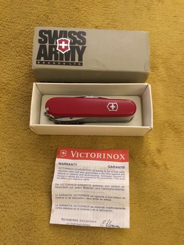 Victorinox Swiss Champ Swiss Army Knife Unused In Original Box L@@K W@W!!!