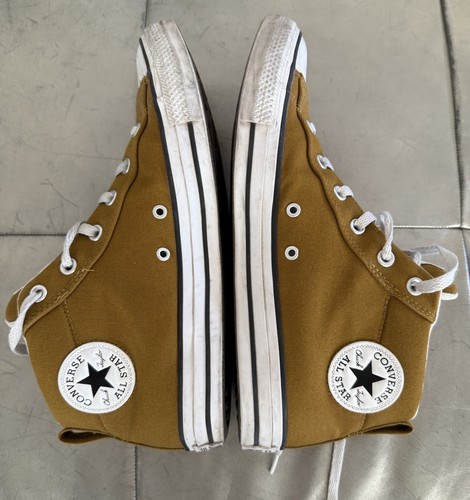 Converse Chuck Taylor All Star Mid Malden Street - Golden Sundial Men’s Size 10 - Picture 2 of 7