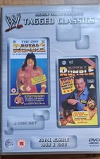 WWF / WWE Royal Rumble 1989 & 1990 Silvervision Tagged Classics (2 DVD Set)