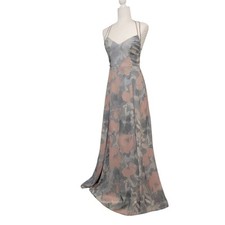 Show Me Your MuMu Godshaw Goddess Halter Gown Size MED