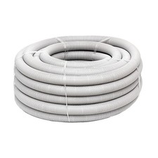 25mm Grey Medium-Duty Corrugated Conduit - 25m Roll
