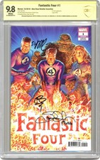 Fantastic Four 1E Ross 1:50 CBCS 9.8 Witnessed Sig Young/ Cebulski/ Bianchi 2018