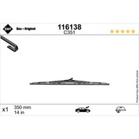 Wischblatt Swf 116138 FüR Chevrolet Kia Spark Pro Cee'd Picanto Iii