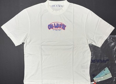 Off-White Sketch Arrow Skate Graphic T-shirt White/Blue