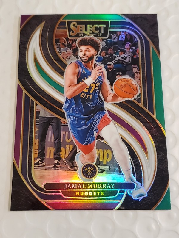 2024 Panini Select Jamal Murray #120 Green White Purple PRIZM - Denver Nuggets🏀