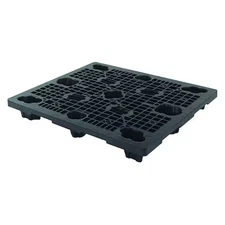 Orbis 40X48 Xp Econ Cisc Blk Recycled High Density Polyethylene Pallet, 48 In