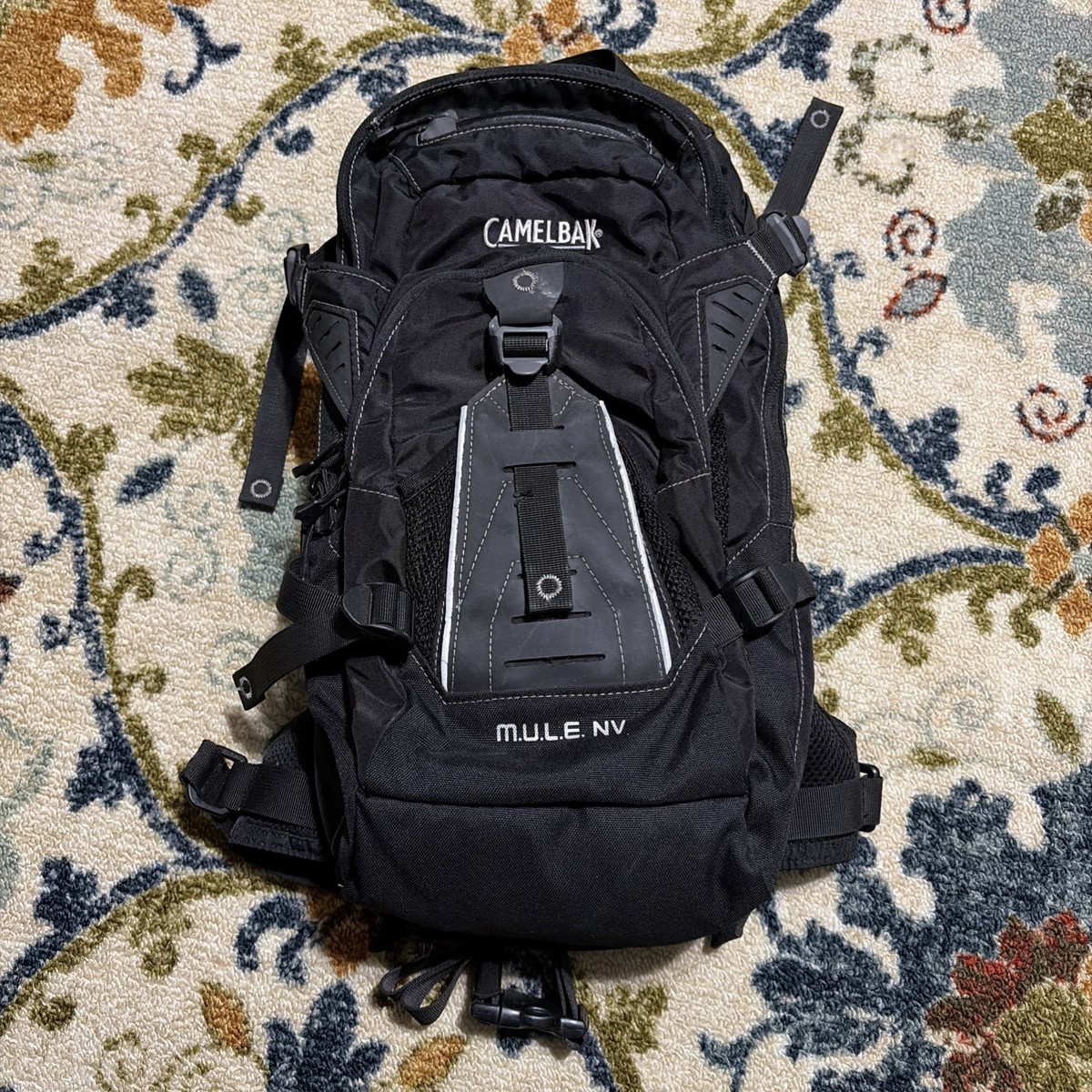 【レア】CAMELBAK M.U.L.E.NVバックパック Vintage Camelbak M.U.L.E. NV Tactical Back Pack Black No Reservoir