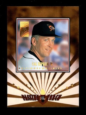 1997 DONRUSS ELITE PASSING THE TORCH CAL RIPKEN JR. ALEX RODRIGUEZ 575/1500
