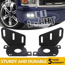2pcs For Chevy Silverado 1500 2014-2015 Fog Light Led Pods Mounting Brackets