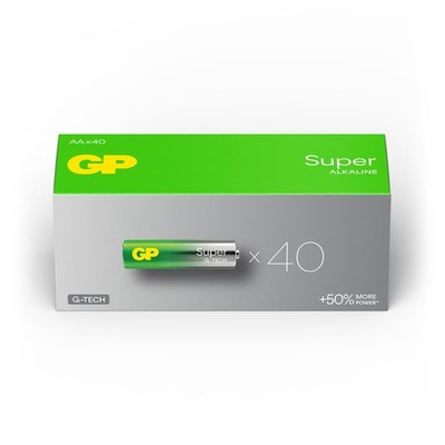 Super Alkaline Mignon LR06 AA 40er Multipack
