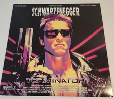 The Terminator 1991 Widescreen Edition Laserdisc Arnold Schwarzenegger (2 Sides)