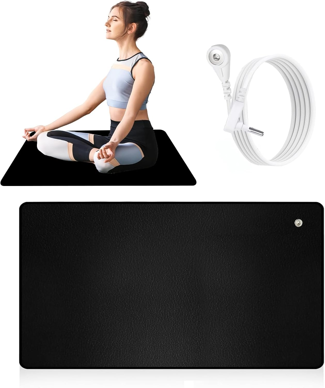 Grounding Mat Earthing UK, Grounding Well Mat for Improved Sleep 40X60Cm