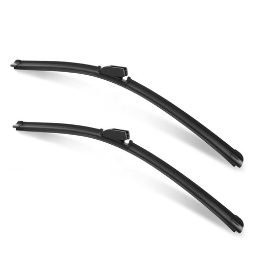 QUALITY Premium All-Season 24" + 19" Windshield Wipers Blades pair for front ...