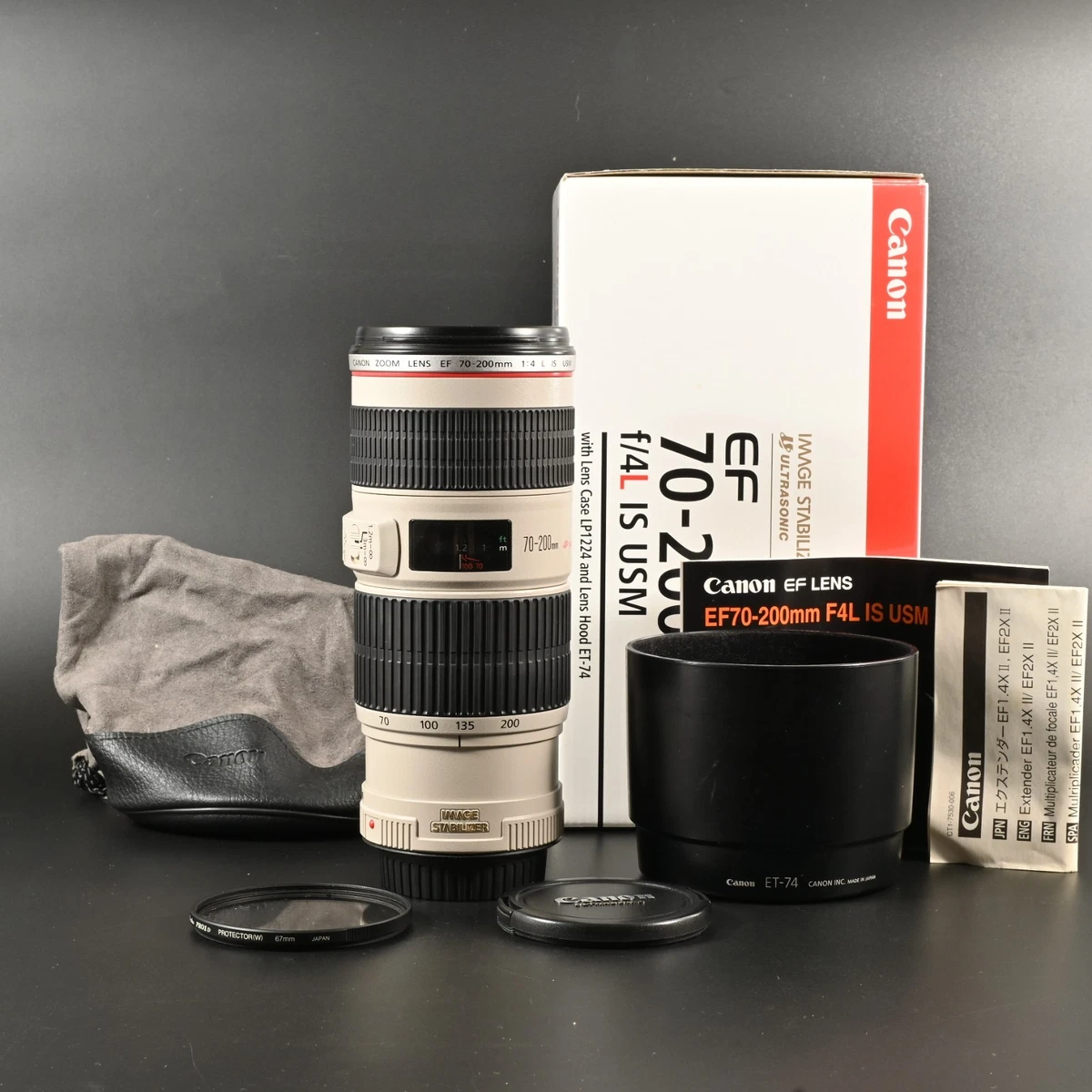 Canon EF 70-200mm f/4 L IS USM レンズ ジャンク Used Canon EF 70