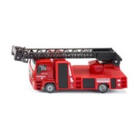 Siku 2114 Man Feuerwehr Mit Drehleiter Rot MaßStab 1:50 Modellauto Neu!°