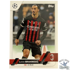 2023 Topps Chrome UEFA Club Competitions - Zlatan Ibrahimović - AC Milan - #11