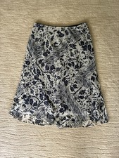 Vintage Y2K Fairycore Whimsical Sheer Floral Skirt Large Cato