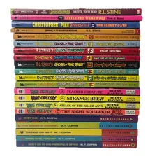 Lot Of 1990s Horror Books Bone Chillers Spinetinglers Ghosts Of Fear Street