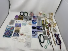 Beads  Jewelry Making Supplies Lot Findings Wire Glass Beads Crystals Toggle