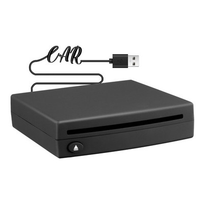 Tragbarer CD Player, persönliche CD Player mit 1M USB Kabel für Auto und Reisen