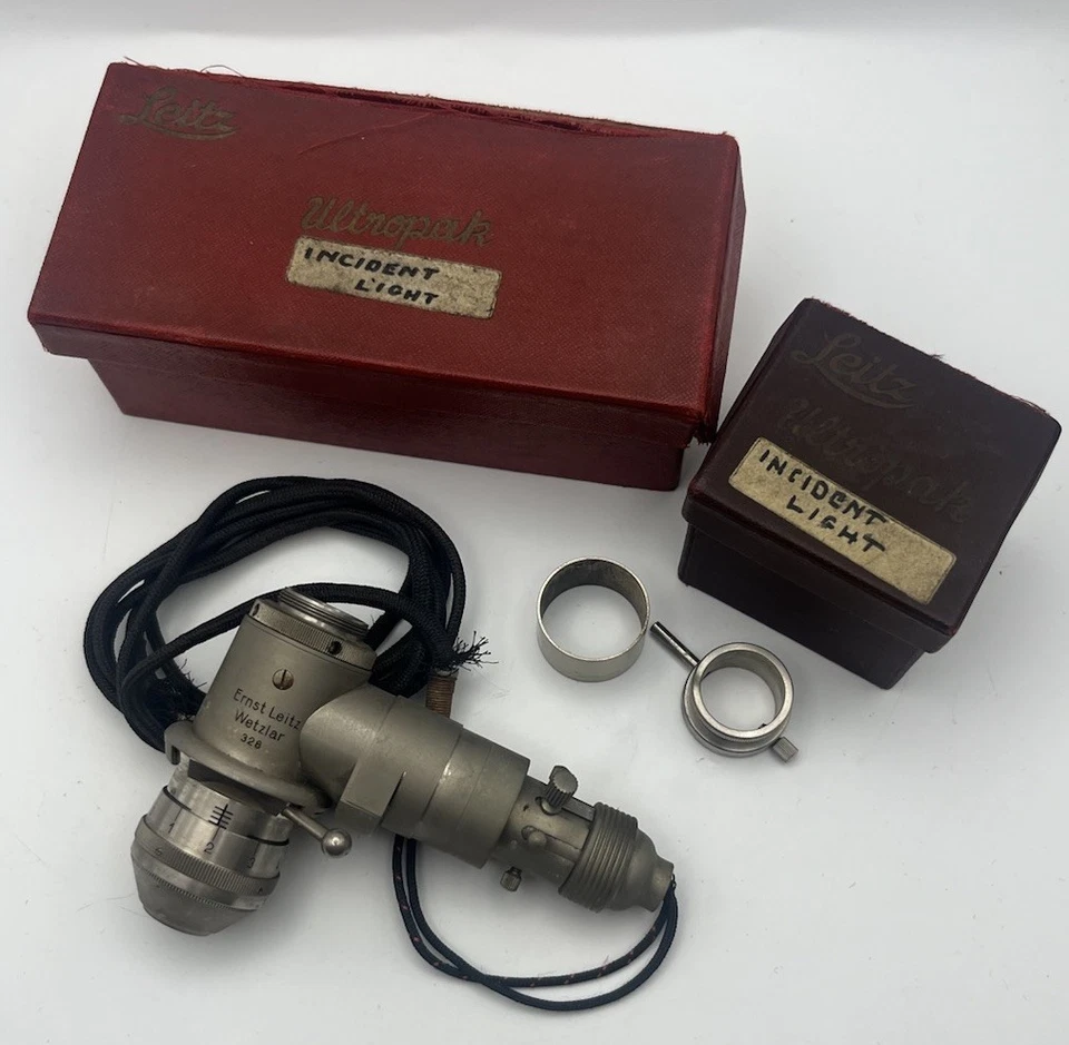 Ernst Leitz Wetzlar Ultropak 328A Incident Light Illuminator Microscope Lamp - Image 3 of 4