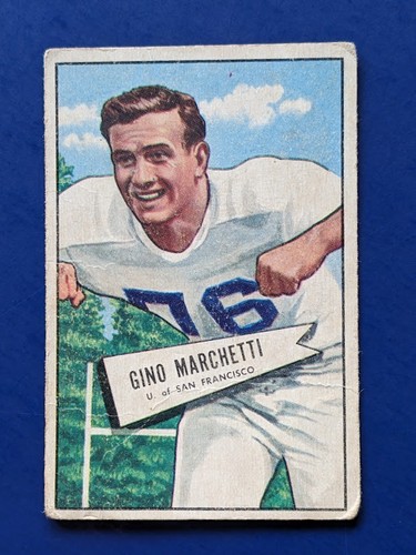 Gino Marchetti #23 1952 Bowman Small card