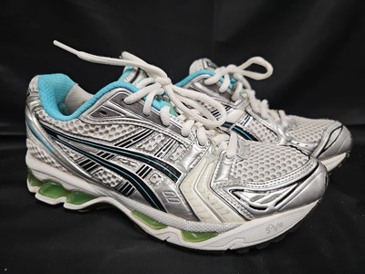 Asics Gel-Kayano 14 TN850 Women's Size 7.5 Pre-owned No Box Silver