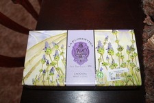 La Florentina ~ Lavender Moisturizing Bar Soap 3 X 5.3 oz Made in Italy NIB