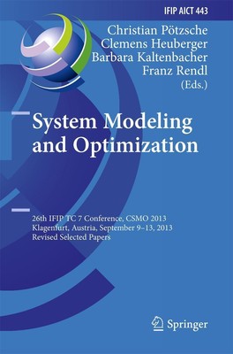 Christian Pötzsche (u. a.) | System Modeling and Optimization | Buch | Englisch