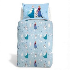 Completo copripiumino UNA PIAZZA E MEZZA Caleffi Disney Art. FROZEN STAR N°64