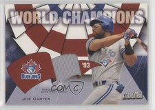 2002 Topps Stadium Club World Champions Relics Joe Carter #WC-JC qw7