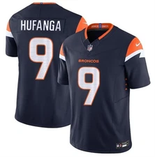 Men's Talanoa Hufanga Navy Stitched Jersey