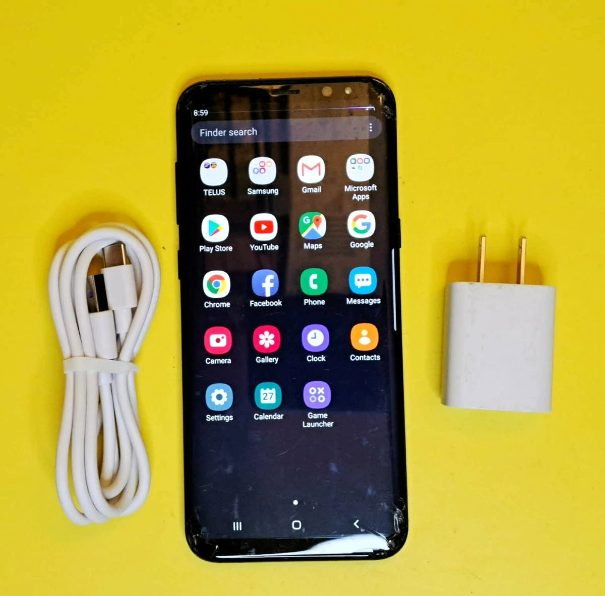 Preços baixos em Samsung Galaxy S8+ SM-G955 Celulares e